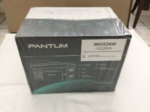 White PANTIUM M6552NW All-in-One Wireless Monochrome Laser Printer (Sealed).