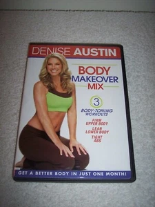 Denise Austin "BODY MAKEOVER MIX" 3 Body Toning Workouts DVD  - Imagen 1 de 4