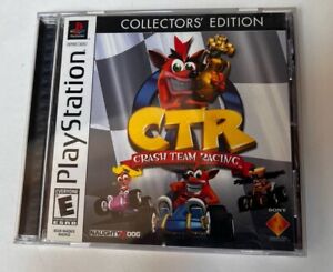 Crash Team Racing CTR Playstation PS1 CIB Complete Collector’s Edition Tested