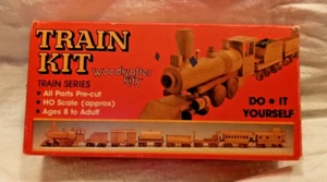 Woodcrafter Kits Train Kit Tank Car Kit #154 & Caboose Kit #157 Maine 1988 - Picture 1 of 10