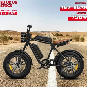 ENGWE M20 Electric Bike 1000W 28mph Moped Ebike 48V26AH 20*4.0"E-Bike 94Miles - Picture 1 of 20