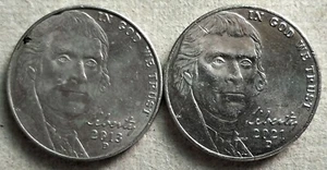 USA 2 pcs 5 Cents Coin (2013 & 2021) - Picture 1 of 2
