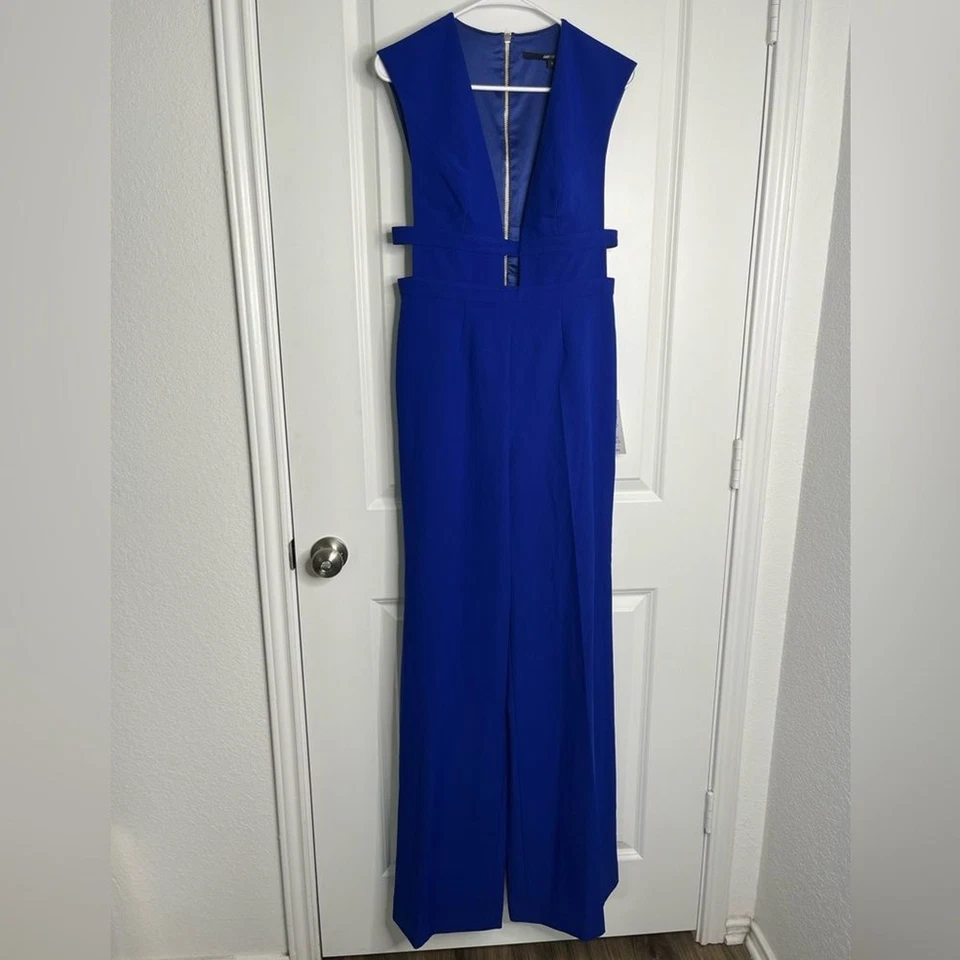 JayGodfrey Bond комбинезон в синий широкие ноги размер 6 новый с Ярлыками - Изображение 1 из 4