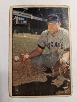 1953 Bowman #7 Harry Chiti - Chicago Cubs - Crease - Image 1 of 2