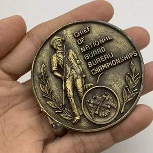 Hebilla de cinturón de campeonatos de la Oficina del Jefe de la Guardia Nacional 1978 - Imagen 1 de 7