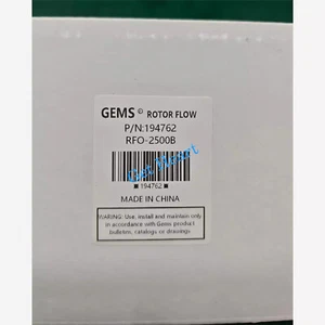 1pcs NEW GEMS Water Flowmeter Sensor RFO-2500-194762  FedEx or DHL or UPS - Picture 1 of 3