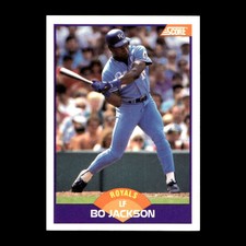 Bo Jackson 1989 Score Kansas City Royals #330 R315G 43