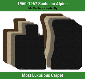 Lloyd Luxe Front Row Carpet Mats for 1960-1967 Sunbeam Alpine 