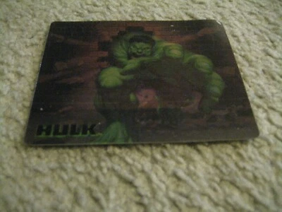 Tarjeta holograma de película Marvel Universal Taco Bell Hulk 2 de 4 pared rompiendo Foto 1 de 3