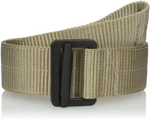 TRU SPEC PRO SERIES TRU BELT 4177006 XL TAN W/ BLACK BUCKLE GSA COMPLIANT - Picture 1 of 2
