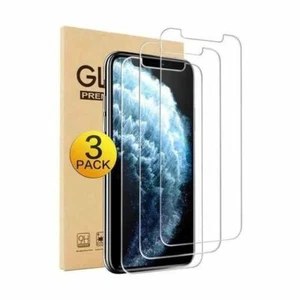 iPhone XR screen protector 3 pack, Tempered Glass (Free Shipping) - Picture 1 of 5
