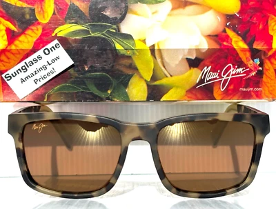 NEW Maui Jim STONE SHACK Tortoise Bronze POLARIZED Bronze GLASS Sunglass H862-10 - Image 1 of 4