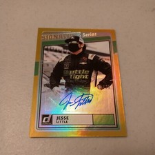 JESSE LITTLE 2021 Donruss Racing Signature Series AUTO Autograph GOLD #D 11/25