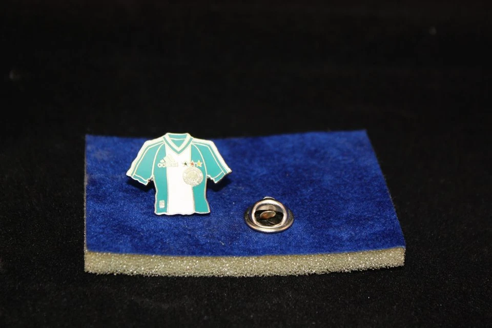 Trikot Pin DFB Deutscher Fußball Bund grün 3 Sterne Nationalmannschaft alt&rar