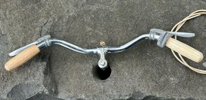 Vintage RALEIGH Sport Handlebar Stem STURMEY 3 Speed BULLET GRIPS TWIST SHIFTER - Picture 1 of 19