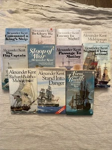 Alexander Kent Bolitho Paperback Novels Lot Of 11 Vintage Books Arrow & Berkeley - Imagen 1 de 23