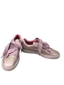 Puma Womens Basket Heart copper sneakers Size 9 SKU 8869 - Picture 1 of 17