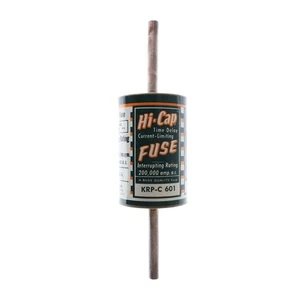 BUSSMANN KRP-C-601 HI-CAP TIME DELAY CLASS L FUSE, 600-AMP, 600-VOLT - Picture 1 of 2