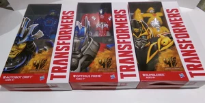 Hasbro Transformers Age of Extinction 2013 lote de tres figuras de 11" sin usar, en caja - Imagen 1 de 7