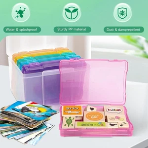 800 5x7 Picture Album Organizer Jumbo Photo Storage Box Container Craft Case - Picture 1 of 10