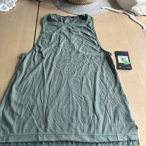 Nike Dri-FIT Tank Shirt Damen XS Grün Ärmellos Sport Gym ATMEN - Bild 1 von 4