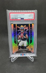 CJ Stroud RC - 2023 Panini Rookies & Stars Crusade Silver PSA 10 - Picture 1 of 2
