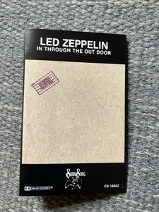Led Zeppelin In Through The Out Door Cassette Free Shipping - Picture 1 of 5