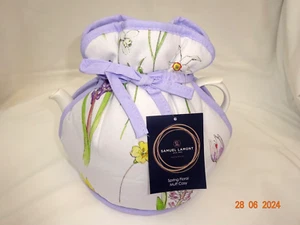 Muff/Open Top Tee gemütlich britisch hergestellt Frühling Blumenmuster schönes neues Design - Bild 1 von 7