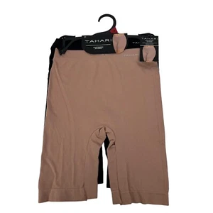 Tahari Damen Shapewear Gr. Medium mehrere Farben Pkg/2 nahtlose Slip Shorts - Bild 1 von 6