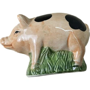Vintage Little piggy Salt shaker Replacement Kitschy Ceramic Hog Farm decor - Picture 1 of 7