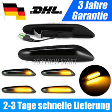 Seitenblinker Schwarz Blinker Dynamische LED für BMW E46 E90 E91 E60 E61 E82 E87