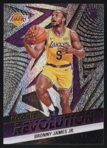 2024-25 Panini Rookie Revolution Bronny James RC #8 Neutron/125 - Imagen 1 de 2