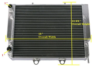Radiador OEM#1240319 1240444 compatible con Polaris RZR 570 RZR 800S EFI 2007-2017 Foto 1 de 4