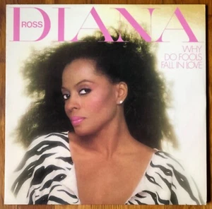 DIANA ROSS - WHY DO FOOLS FALL IN LOVE. MINT GATEFOLD PROMO VINYL LP. 1981. USA - Picture 1 of 11