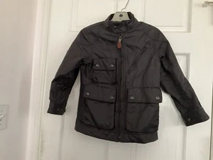 Gap Brown Boys Jacket Small 6-7, Polyvinyl Shell - Picture 1 of 4