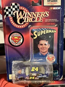 Jeff Gordon #24 DuPont DC Superman 1999 NASCAR Winners Circle 1:64 Diecast Car - Picture 1 of 1