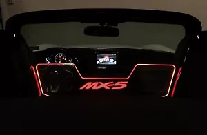 Parabrisas marca Mazda Miata ND 2016+ grabado e iluminado personalizado - Imagen 1 de 1