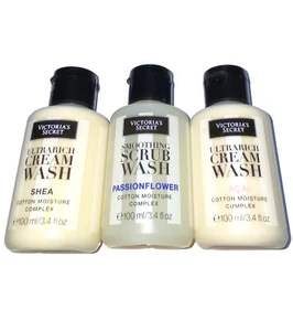 Victorias Secret Crema Lavaggio Karitè Acia e Passiflora Scrub Levigante Cotone - Foto 1 di 24