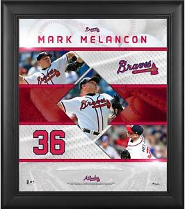 Mark Melancon Atlanta Braves Framed 15x17 Stitched Stars Collage