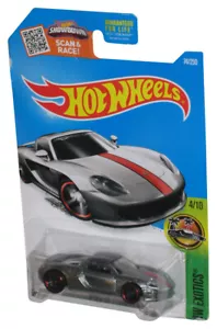 Hot Wheels HW Exotics 4/10 (2015) Silver Porsche Carrera GT Toy Car 74/250 - (Cr - Picture 1 of 1