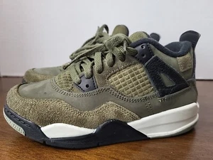 Nike Air Jordan 4 Retro SE Craft Boys Size 12C Athletic Shoe Sneakers FB9929-200 - Picture 1 of 10