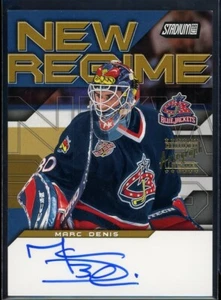 2001-02 Topps Stadium Club New Regime Autographs #NRAMD Marc Denis - Picture 1 of 2