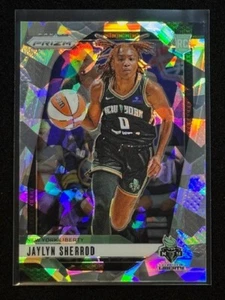 2024 Panini Prizm WNBA - Cracked Ice Prizm #33 Jaylyn Sherrod LIBERTY - Picture 1 of 4
