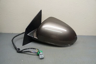 Espejo retrovisor eléctrico del lado del conductor izquierdo Buick Enclave 2008-2015 negro cacao metálico Foto 1 de 4