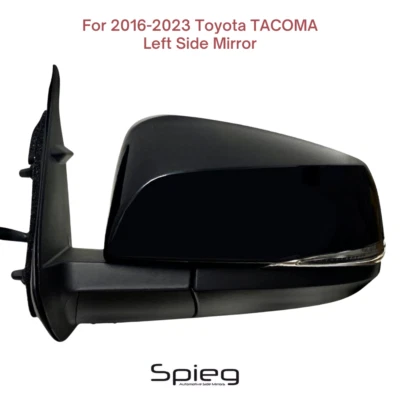 Espejo retrovisor lateral para Toyota TACOMA 2016-2023 eléctrico intermitente térmico PTM LADO DEL CONDUCTOR Foto 1 de 4
