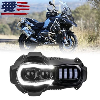 Faro LED DRL para BMW R1200GS R 1200 GS 2005-2012 R1200GS ADV 2006-2013 Foto 1 de 4
