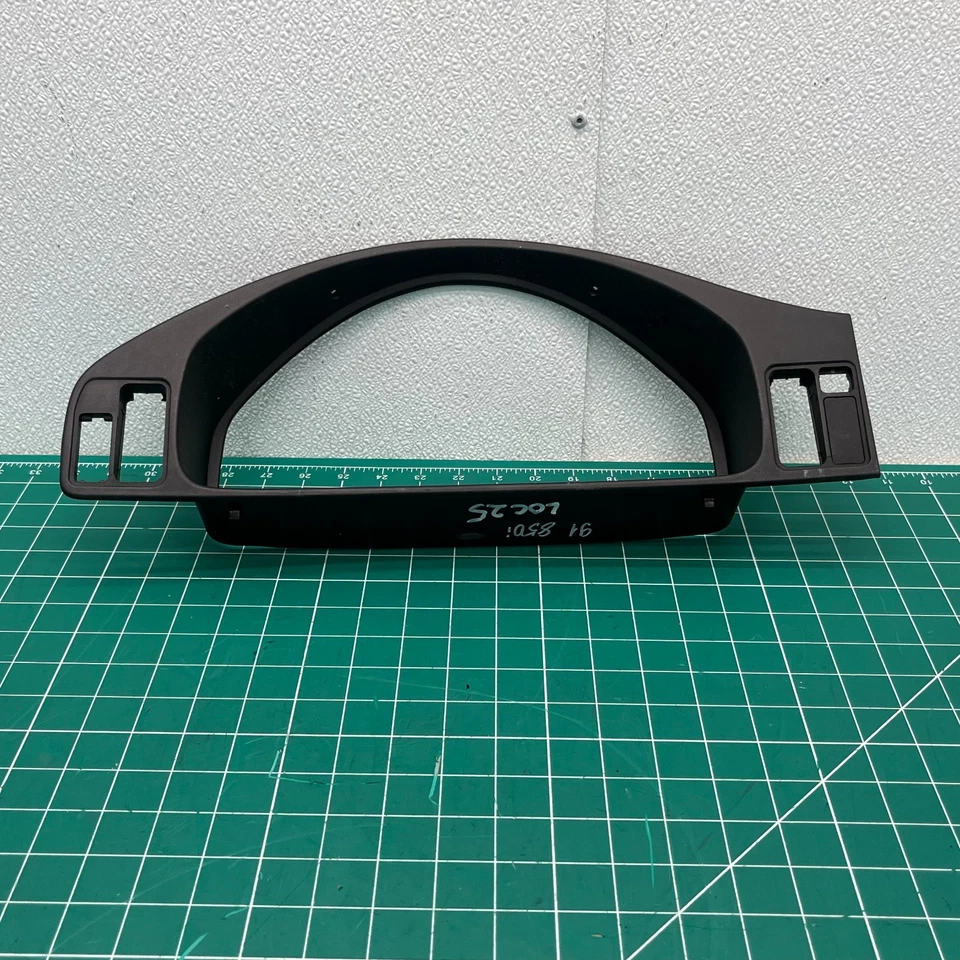 91-99 BMW E31 850i 850Ci 840Ci VELOCÍMETRO CUADRO DE INSTRUMENTOS BISEL MOLDURA OEM Foto 1 de 4