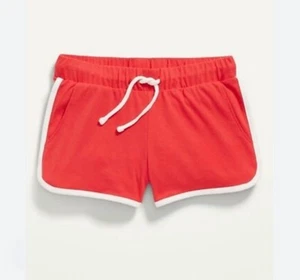 Old Navy Kids Size Small (6-7) Red Jersey Shorts Dolphin-Hem NWT - Picture 1 of 2
