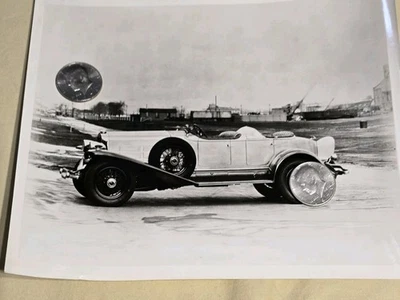 Lincoln Le Baron Aero Touring 1929 convertible 8x10 blanco y negro fotografía de prensa Foto 1 de 4