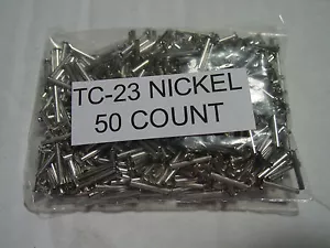 50 Lionel TC 23 Nickel knuckle coupler Rivets to repair Lionel trucks - Picture 1 of 1